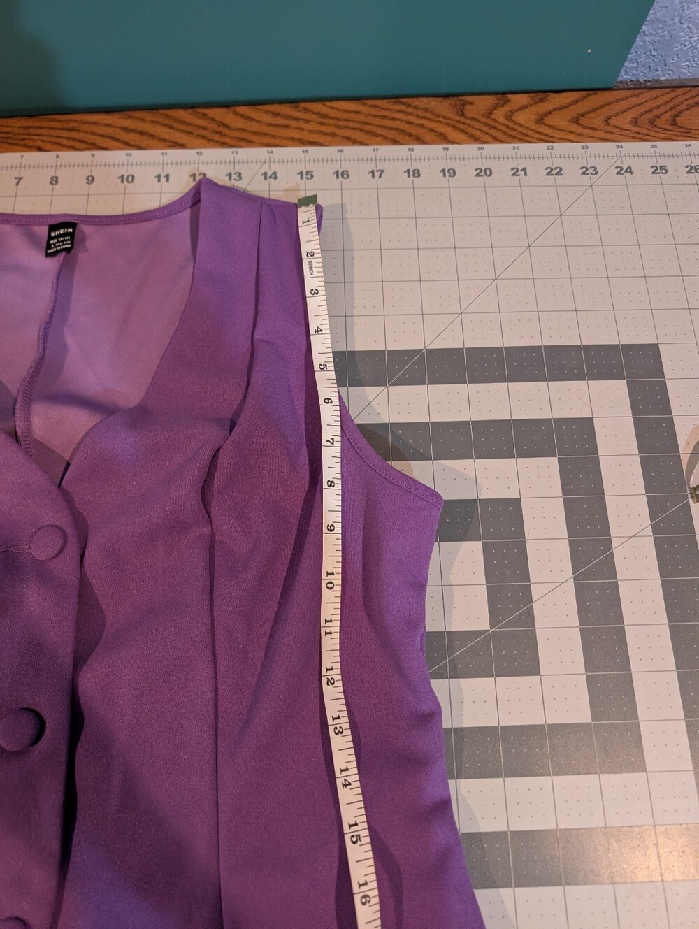 Purple Vest and Wide Leg Pant Set - Picture 8 of 10